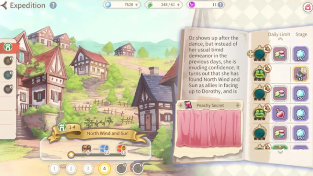 Cherry tale in game screenshot 1