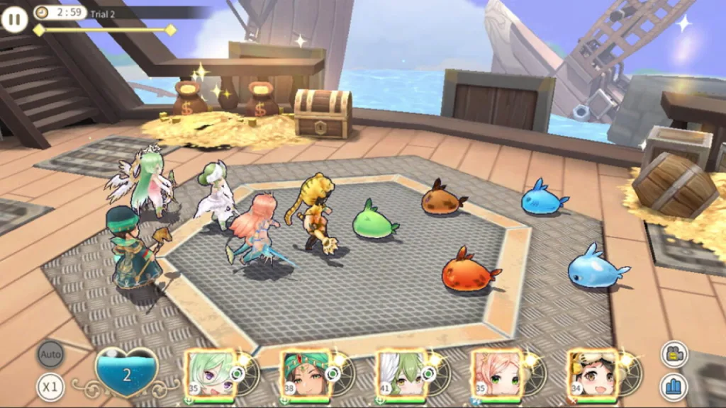 Cherry tale screenshot battle