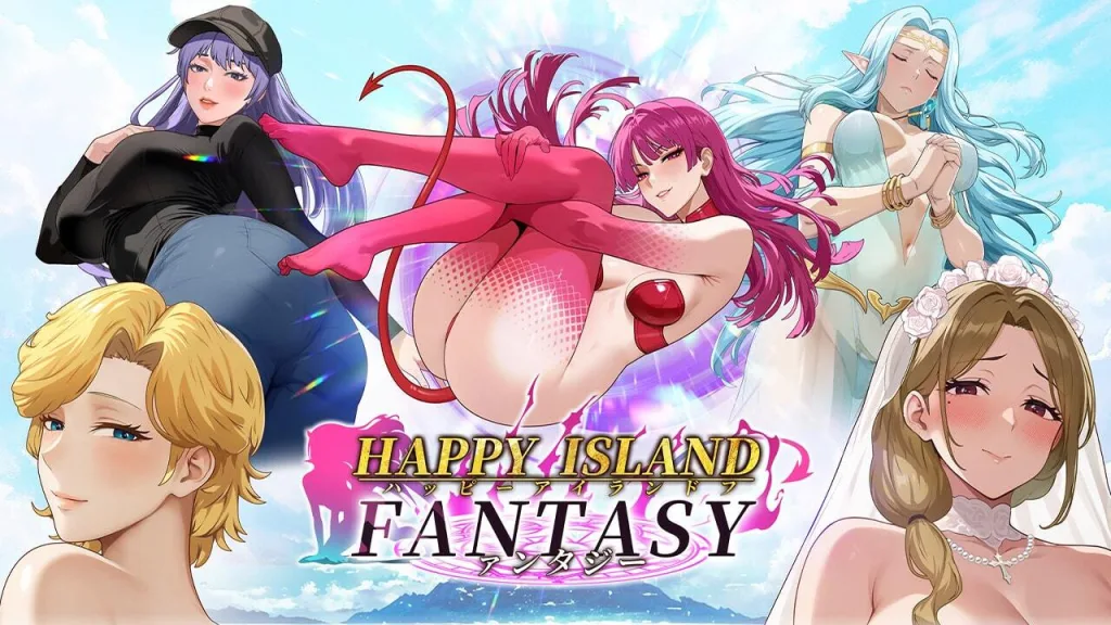 Happy island fantasy game poster