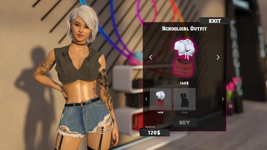 Steps of debauchery game screenshot 4