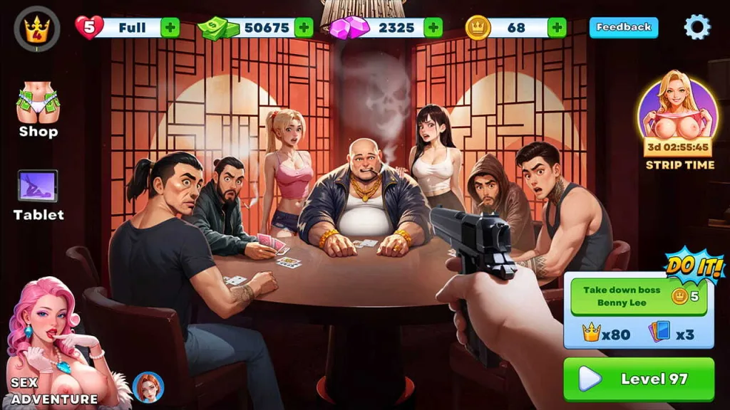 Mafia queens game screenshot 1
