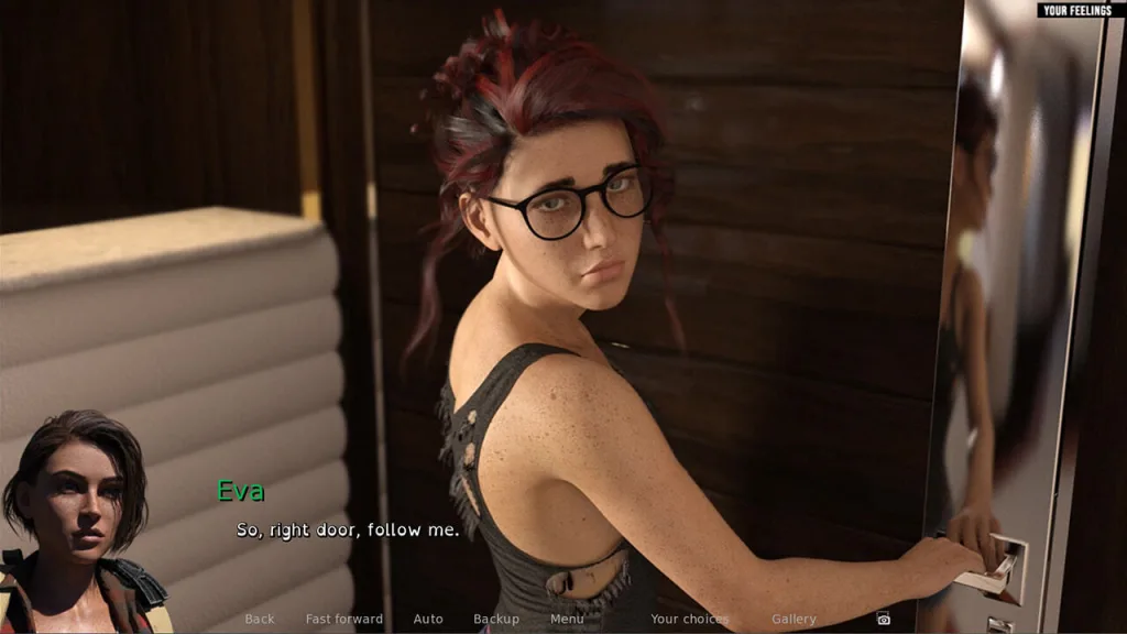 Sophie the girl from the zone game screenshot 4