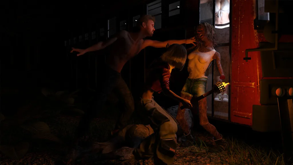 Sophie the girl from the zone game screenshot 3