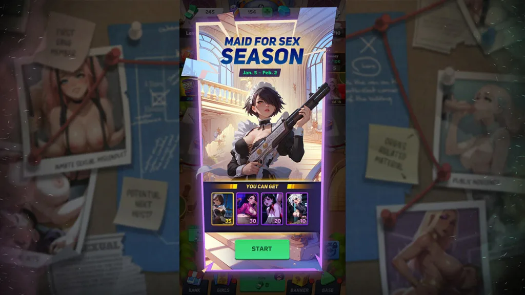 Slut squad game screenshot 4