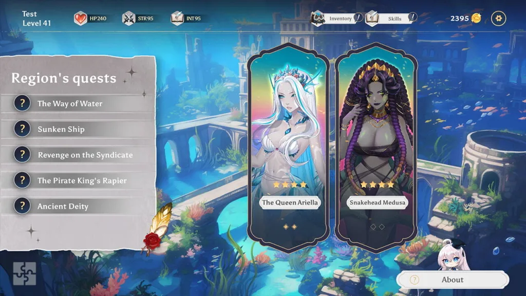 Captura de tela do jogo de cartas hentai Aura 6