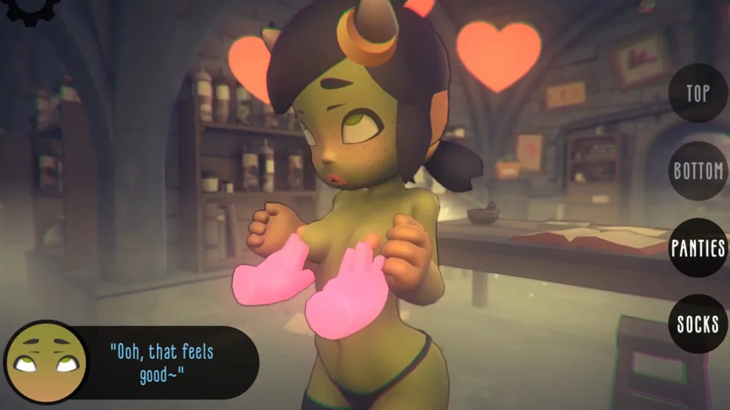 Poke abby vr game screenshot 2