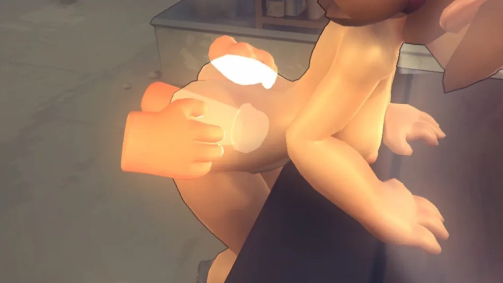Poke abby vr game screenshot 5