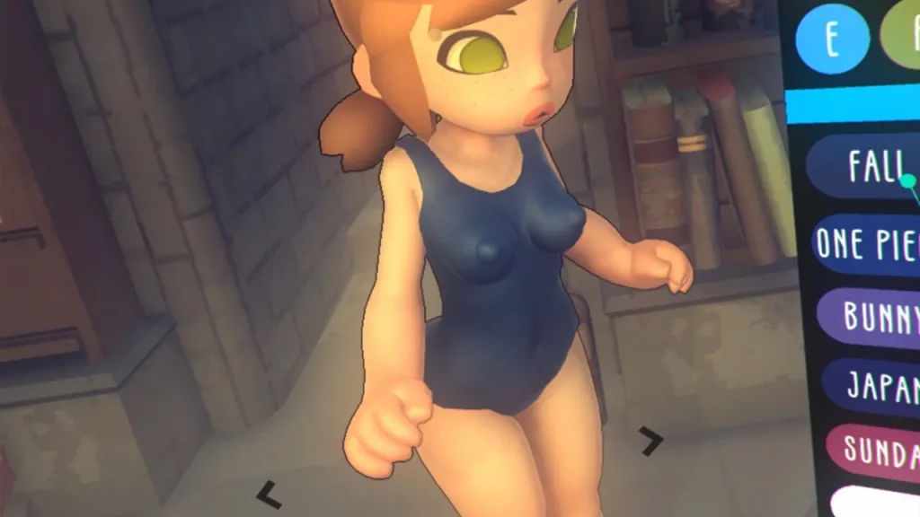 Poke abby vr game screenshot 7