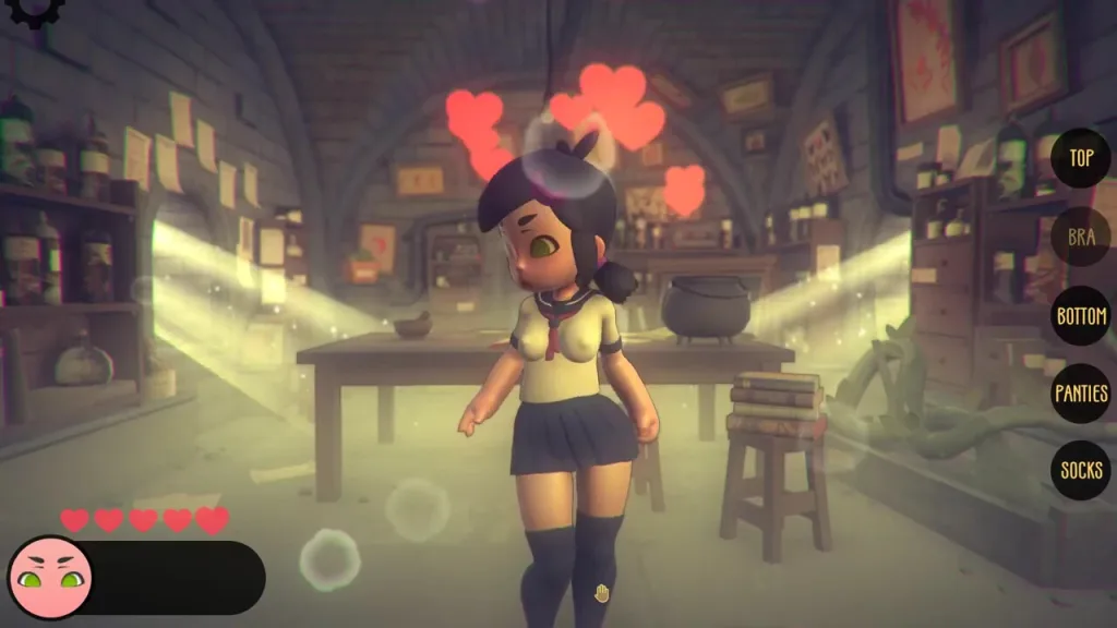 Poke abby vr game screenshot 9