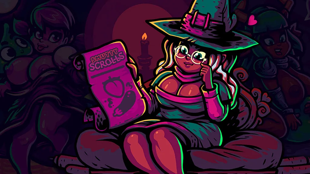 Smutty scrolls game poster