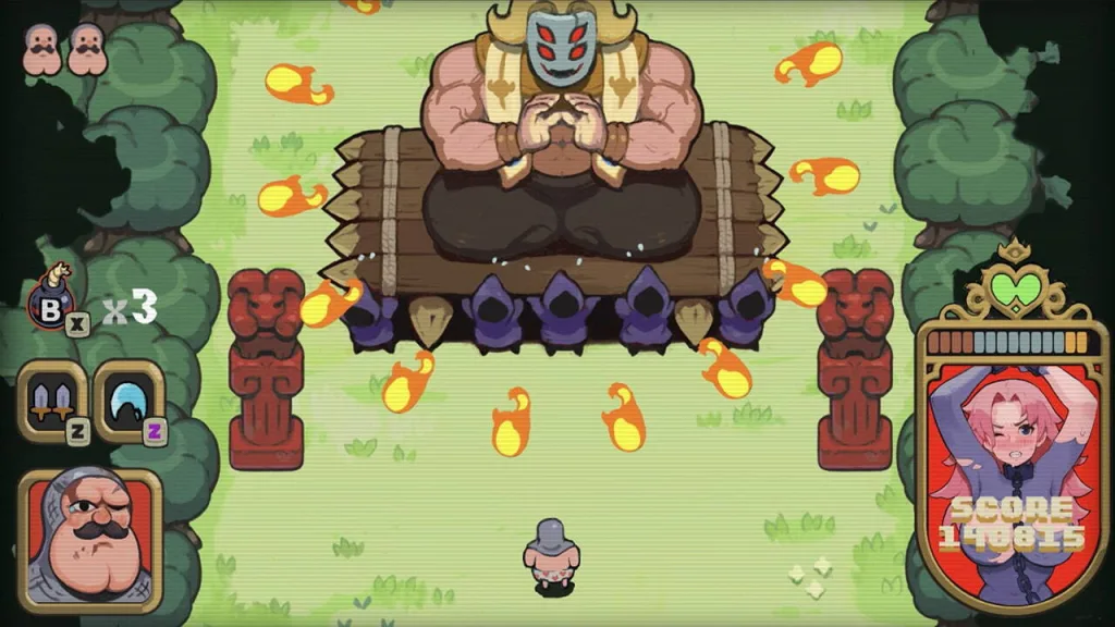 Buttknight game screenshot 2