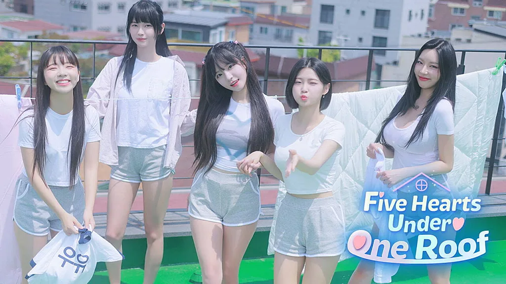 Five hearts under one roof game poster