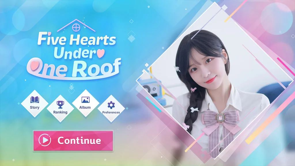 Five hearts under one roof game screenshot 4