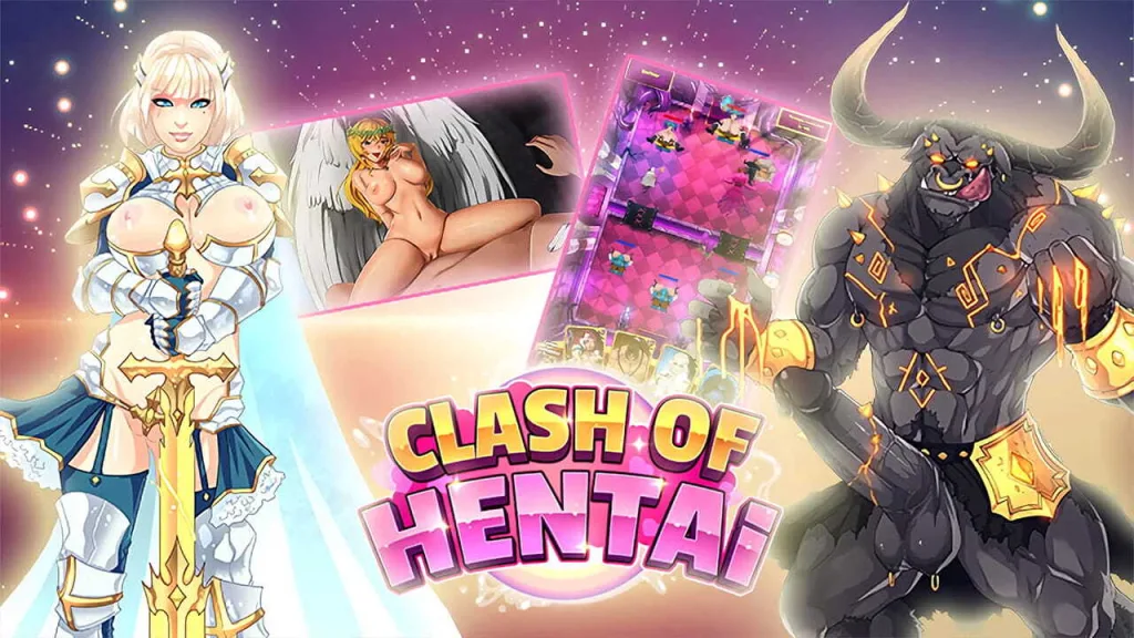 Clash of hentai game screenshot 1