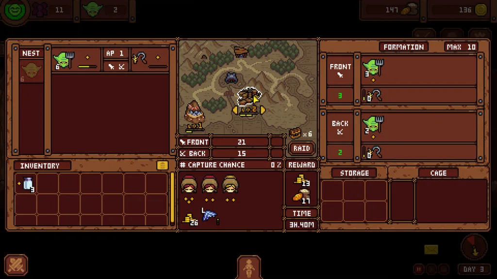 Goblin nest game screenshot 3