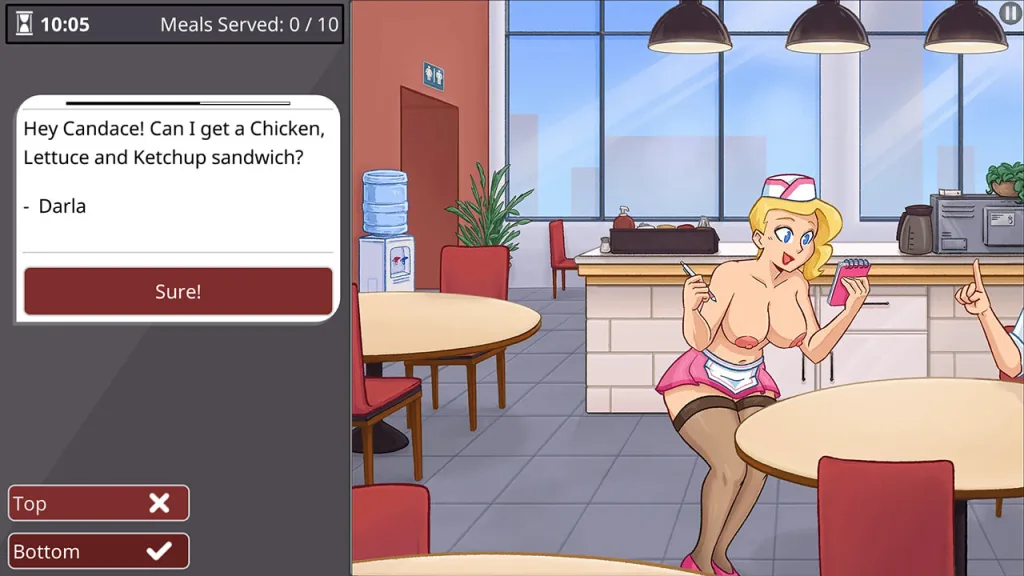 Screenshot 2 aus dem kaum funktionierenden Spiel