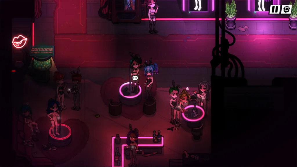 Screenshot 1 aus dem Spiel „Third Crisis: Neon Nights“