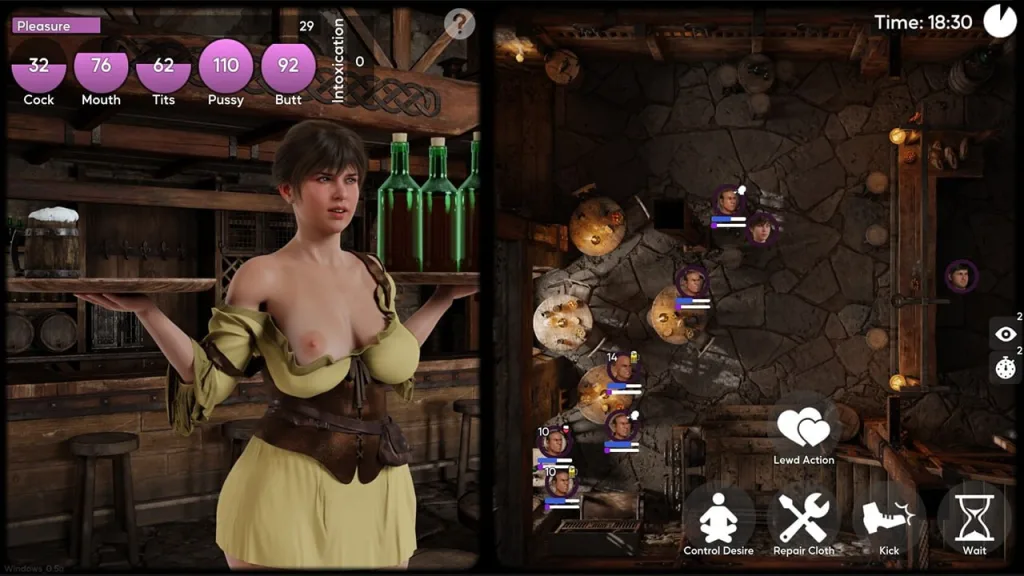 Captura de ecrã do jogo «Corruption Town» 1