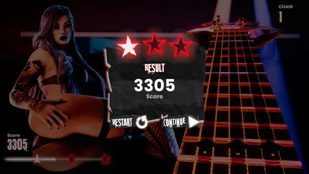 Captura de ecrã do jogo «Sex Sin Rock 'n' Roll» n.º 10