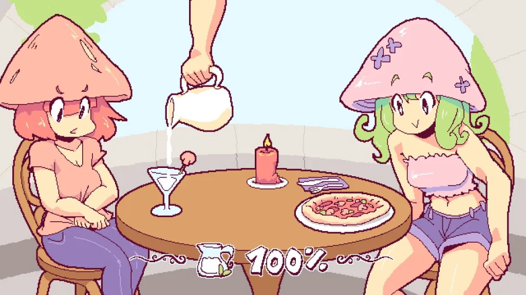Captura de pantalla n.º 1 del juego «Futanari di fungi»