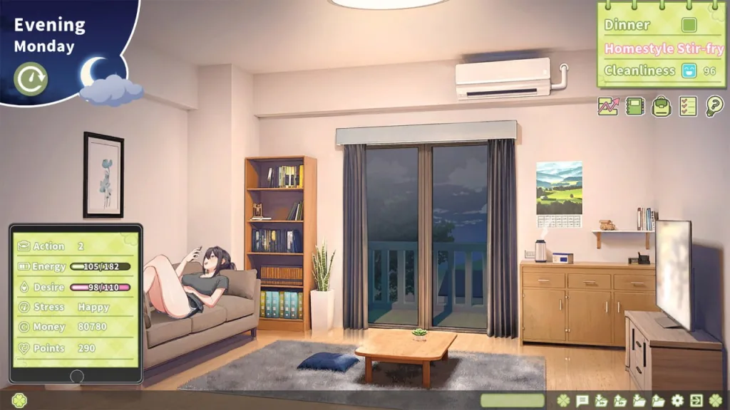 Captura de ecrã 1 do jogo «Summer Clover»