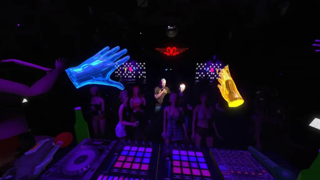 Screenshot 1 aus dem Spiel „DJ Lusty Beats“