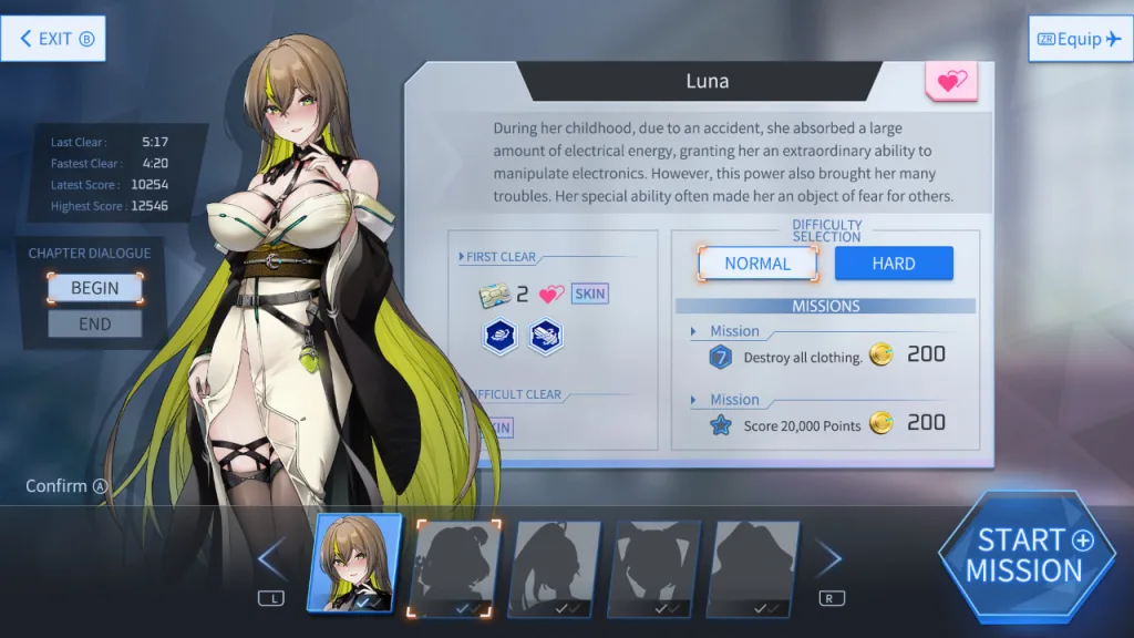 Wings of seduction game screenshot 1