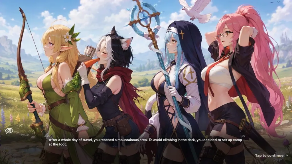 Isekai waifu overlord game screenshot 9