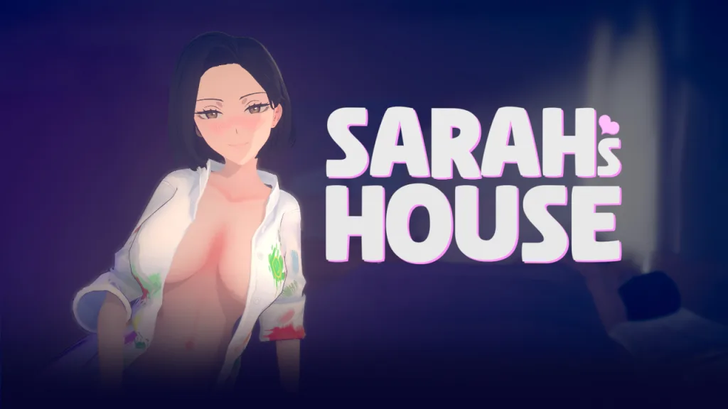 Il poster del gioco "Sarah's House"