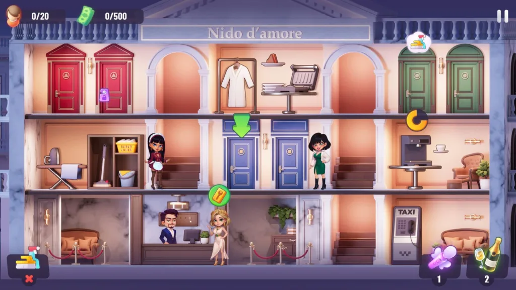 Captura de ecrã do jogo «Desire Inn» 6