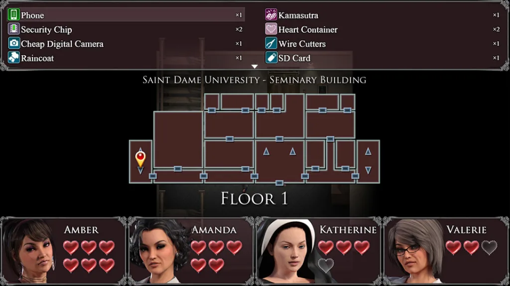 Lust epidemic map