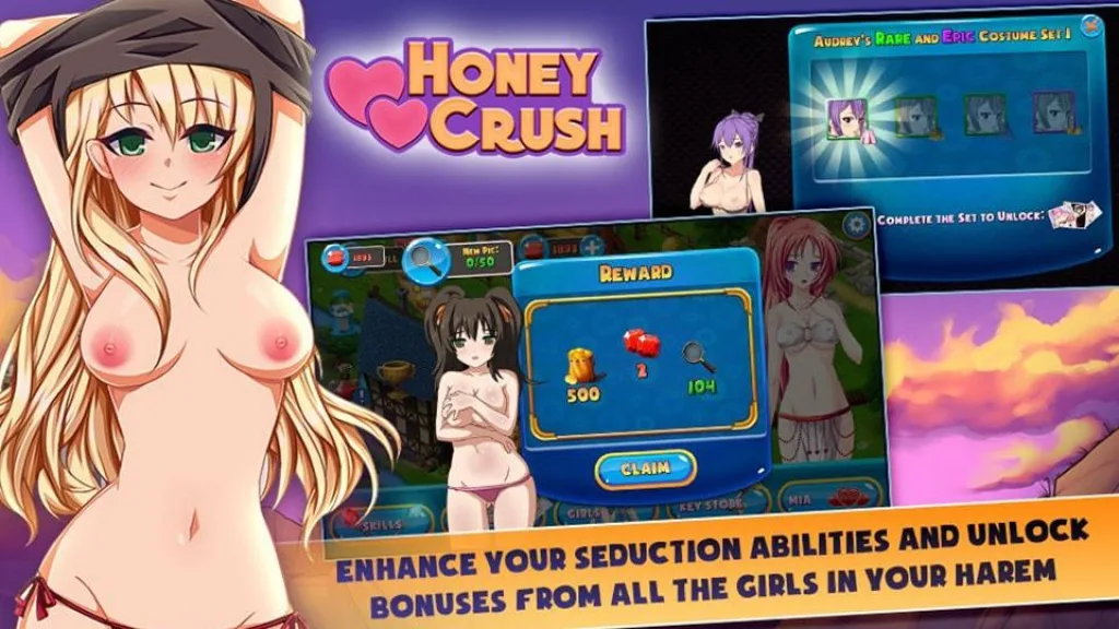 Honey crush bonuse for for the girls