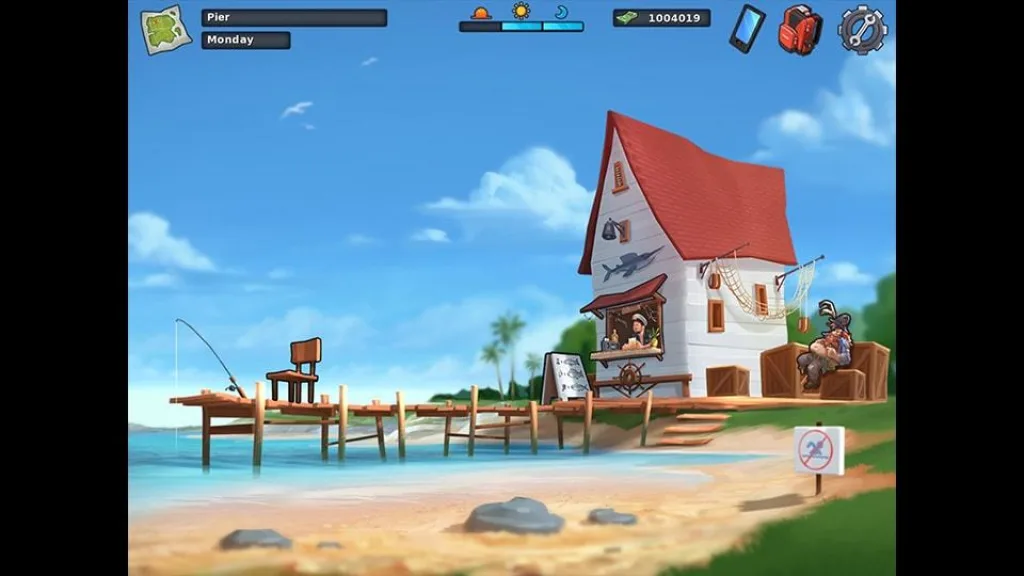 Summertime saga location fishing spot