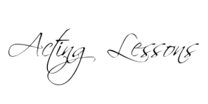 Acting lessons logo