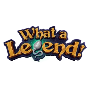 What a legend logo