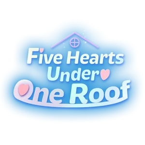Five hearts under one roof game logo