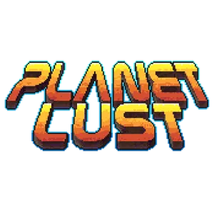 Logo del gioco "Planet Lust"