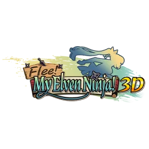 Flee my elven ninja game logo
