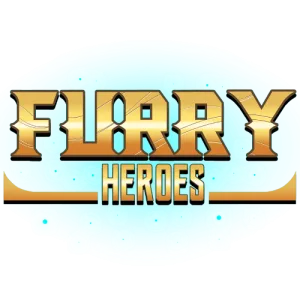 Furry Logo des Spiels „Heroes“