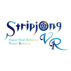 Stripjong super real mahjong venus returns game logo